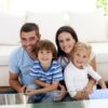 Glückliche Familie